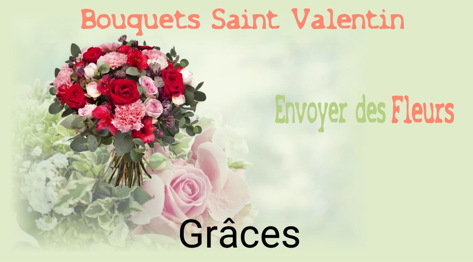 Roses de Saint-Valentin livrées à Grâces